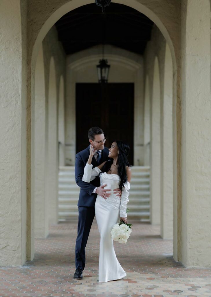 Mirco Wedding photographs at rollins college Florida